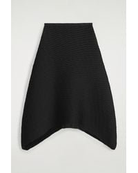 COS - Voluminous Pleated Midi Skirt - Lyst