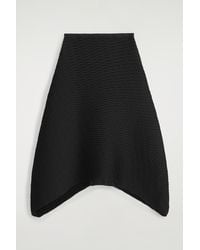 COS - Voluminous Pleated Midi Skirt - Lyst