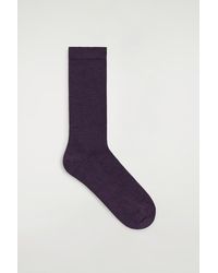 COS - Wool Socks - Lyst
