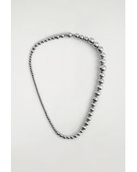 COS - Beaded Necklace - Lyst