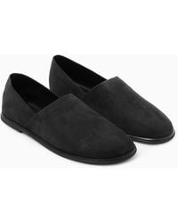 COS - Suede Loafers - Lyst