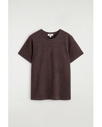 COS - Crew-Neck Linen T-Shirt - Lyst