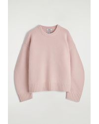 COS - Chunky Pure Cashmere Crew-Neck Sweater - Lyst