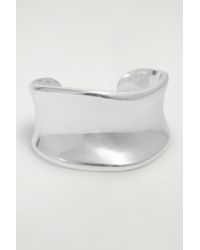 COS - Sculpted Brushed Cuff - Lyst