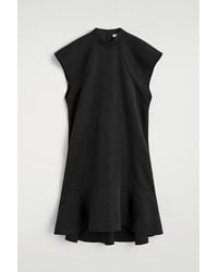 COS - Sculpted Turtleneck Dress - Lyst