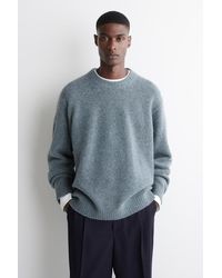 COS - Oversized-Pullover Aus Alpaka-Mix - Lyst