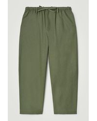 COS - Barrel-Leg Drawstring Trousers - Lyst