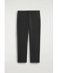 COS - Cotton Slim-Fit Trousers - Lyst