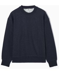 COS - Mock-neck Sweatshirt - Lyst