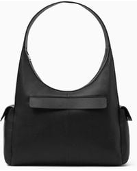 COS - Pocket Shoulder Bag - Leather - Lyst