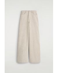 COS - Dial Wide-Leg Jeans - Lyst