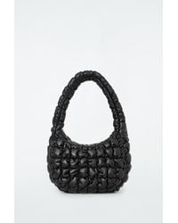 COS - Kleine Gesteppte Tasche - Leder - Lyst