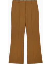 COS - Flared Wool Pants - Lyst