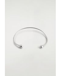 COS - Teardrop Cuff Necklace - Lyst