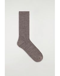 COS - Wool Socks - Lyst