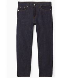 COS - Signature Raw Selvedge Jeans - Straight - Lyst