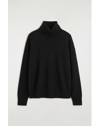 COS - Merino Wool Roll-Neck Sweater - Lyst