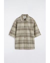 COS - Camicia A Maniche Corte A Quadri - Lyst
