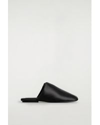 COS - Padded Satin Mules - Lyst