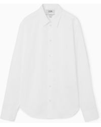 COS - Regular-fit Poplin Shirt - Lyst