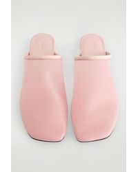 COS - Sheer Mesh Mules - Lyst
