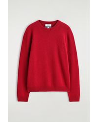 COS - Cashmere Crew-Neck Jumper - Lyst