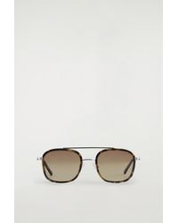 COS - Round-Frame Aviator Sunglasses - Lyst