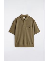 COS - Fluid Jersey Polo Shirt - Lyst