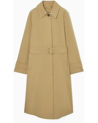 COS - Regular-fit Twill Trench Coat - Lyst