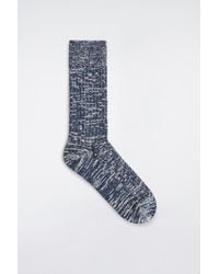 COS - Chunky Ribbed Wool-Blend Socks - Lyst