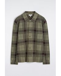 COS - Relaxed Knitted Cotton Shirt - Lyst