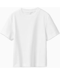 COS - Clean Cut T-shirt - Lyst