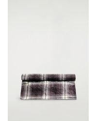 COS - Folded Oversized Clutch Bag - Lyst