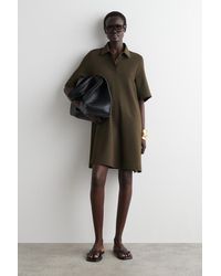 COS - Kurzes Polokleid Aus Jersey - Lyst