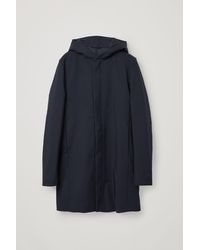 COS Padded Parka - Blue
