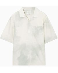 COS - Printed Half-placket Short-sleeved Shirt - Lyst
