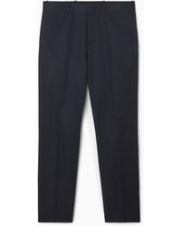 COS - Tapered Linen-blend Pants - Lyst