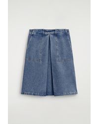 スカート COS UTILITY A-LINE MAXI SKIRT, Navy COS Utility A-Line Maxi Skirt | endource