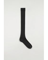 COS - Silk Knee Socks - Lyst