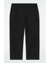 COS - Slim Capri Trousers - Lyst