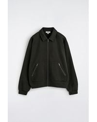 COS - Cotton-Jersey Bomber Jacket - Lyst