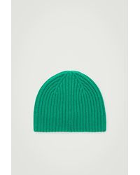 COS - Die Gerippte Kaschmir-Beanie - Lyst