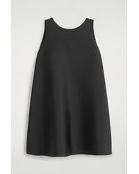 COS - Scuba A-Line Mini Dress - Lyst