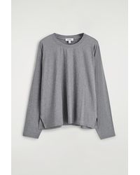COS - Fluid Jersey Long-Sleeved Top - Lyst