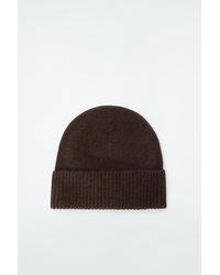 COS - Pure Cashmere Beanie - Lyst