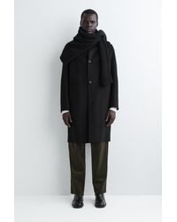 COS - Car Coat Aus Doubleface-Wolle - Lyst