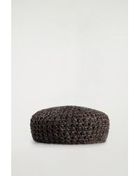 COS - Raffia Beret - Lyst