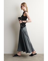 COS Utility A-line Maxi Skirt in Blue | Lyst