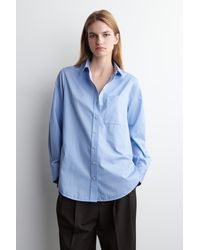 COS - Elegantes Hemd Aus Pima-Baumwolle - Lyst