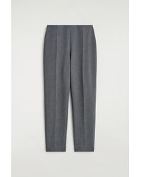 COS - Cropped Slim-Leg Pants - Lyst